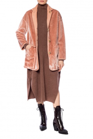 Coat with a fur finish, zdjęcie 2 Coat with a fur finish od Paul Smith